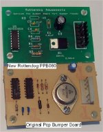 Gottlieb Pop Bumper Board System 80