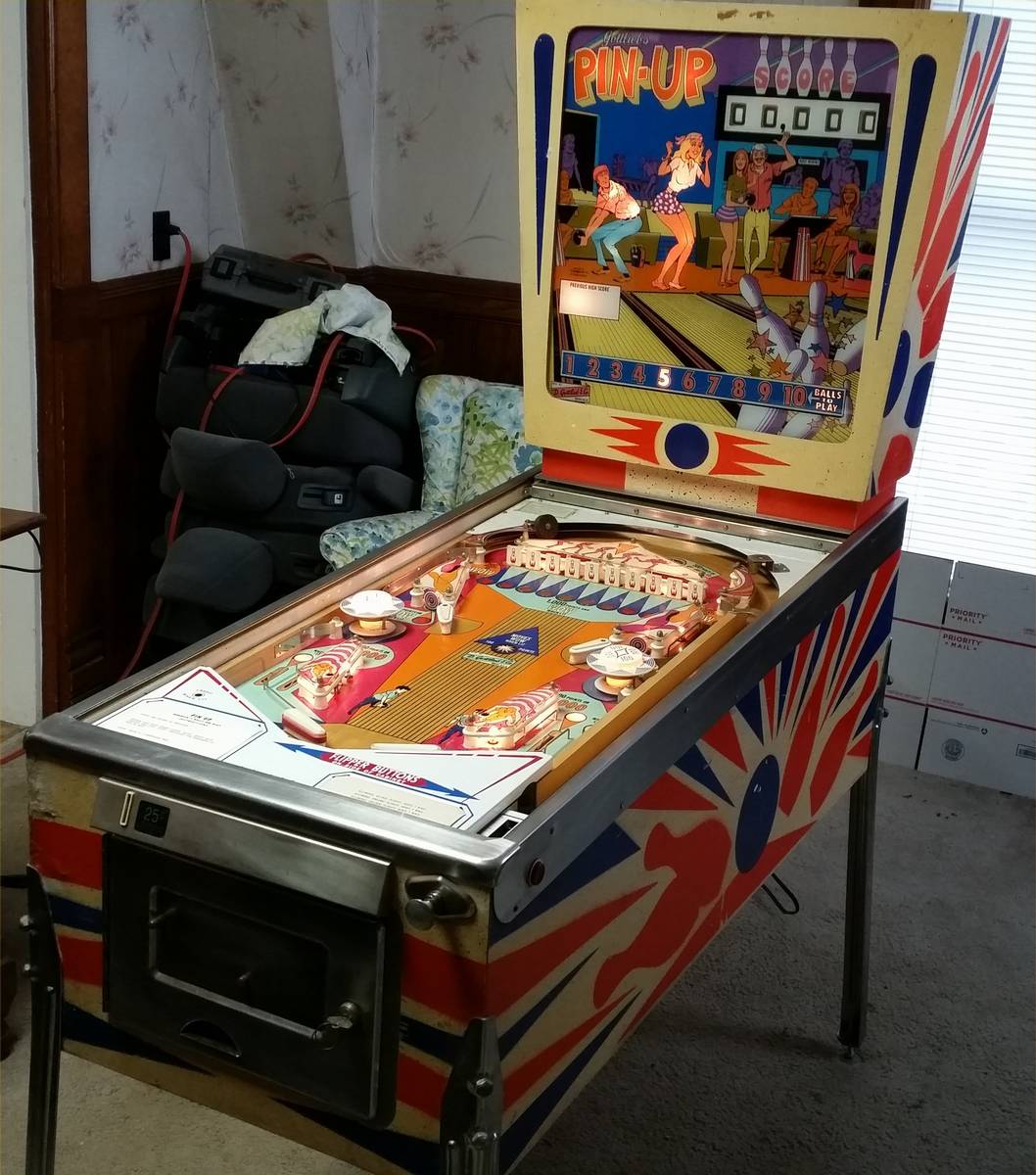 Gottlieb pinup pinball machine for sale