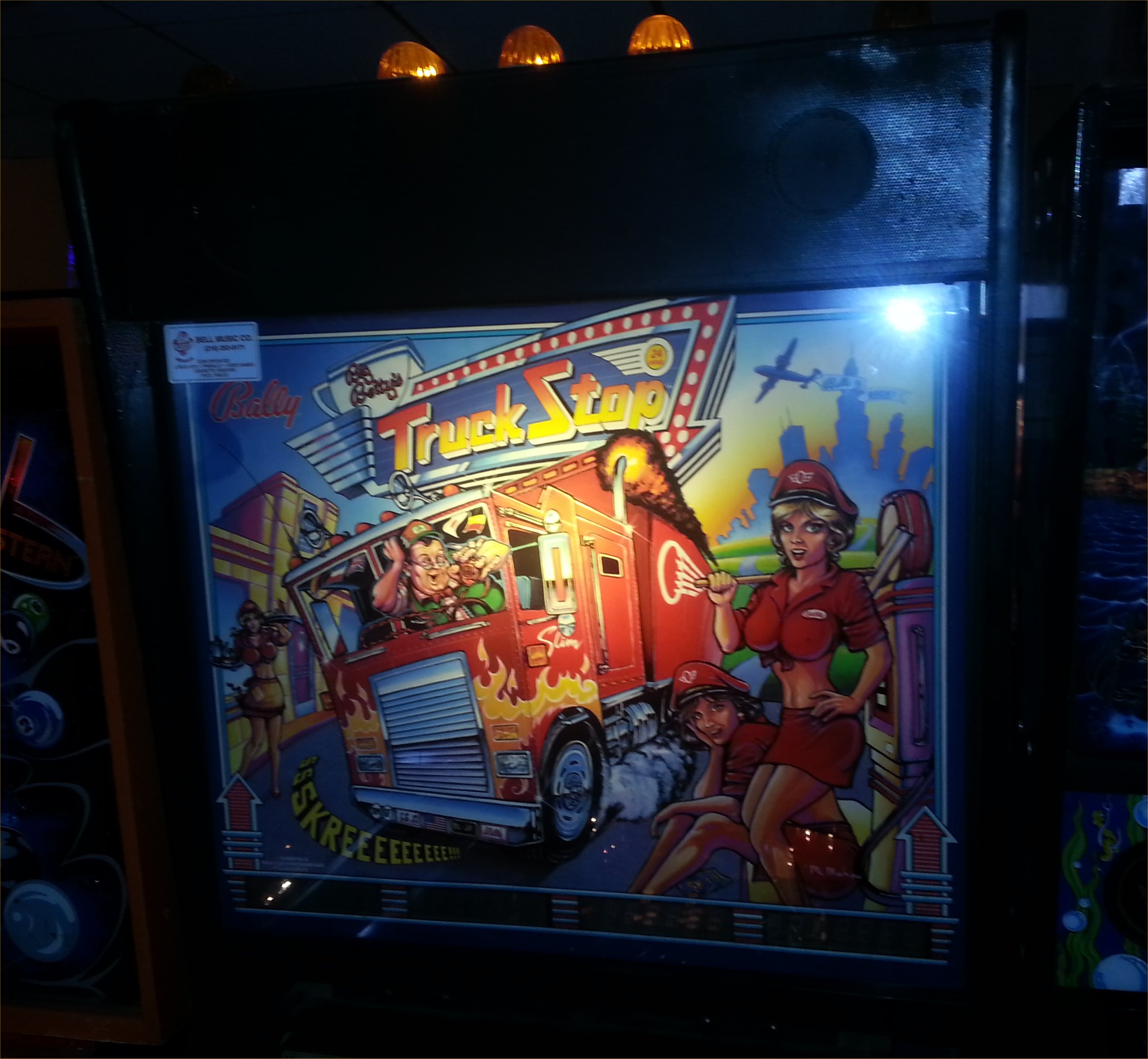 Bally Truck Stop Pinball For Sale