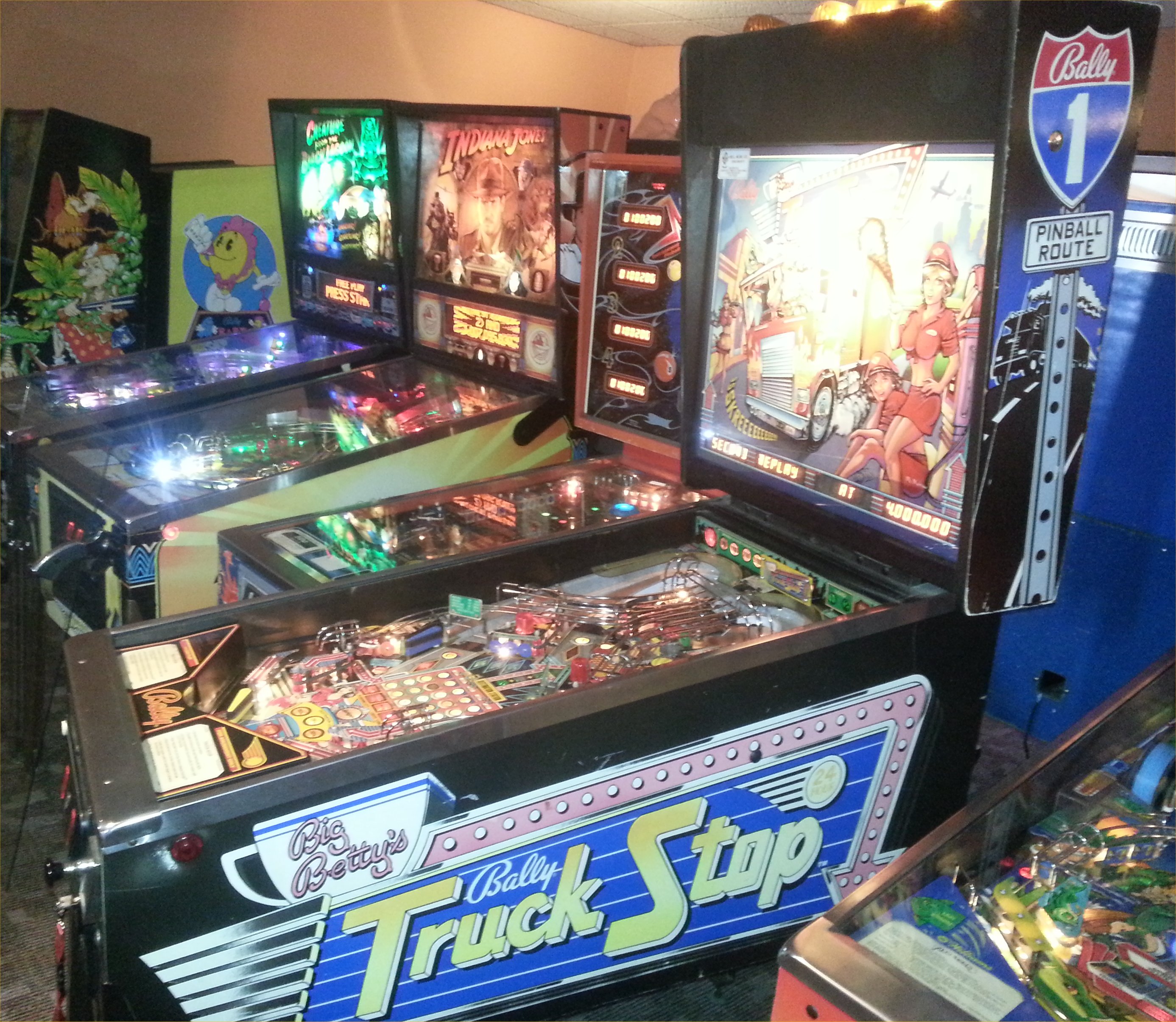 Bally Truck Stop Pinball For Sale